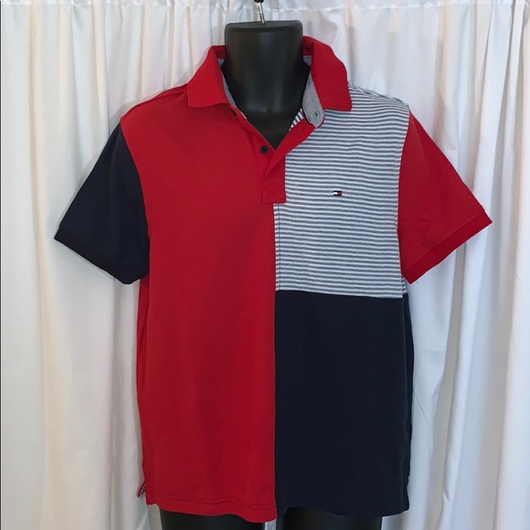 Tommy Hilfiger Men’s Performance Polo Medium - Picture 2 of 6